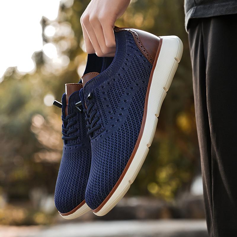 Flying Woven Mesh Summer 22 New Breathable Mesh Shoes Youth Brock Casual Trendy Shoes