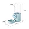 Pet Cats Dogs Drinking Fountain Feeder Pet Cage Hanging Bowl Food Container Water Feeder Dispenser For Puppy Cats Dogs Rabbit