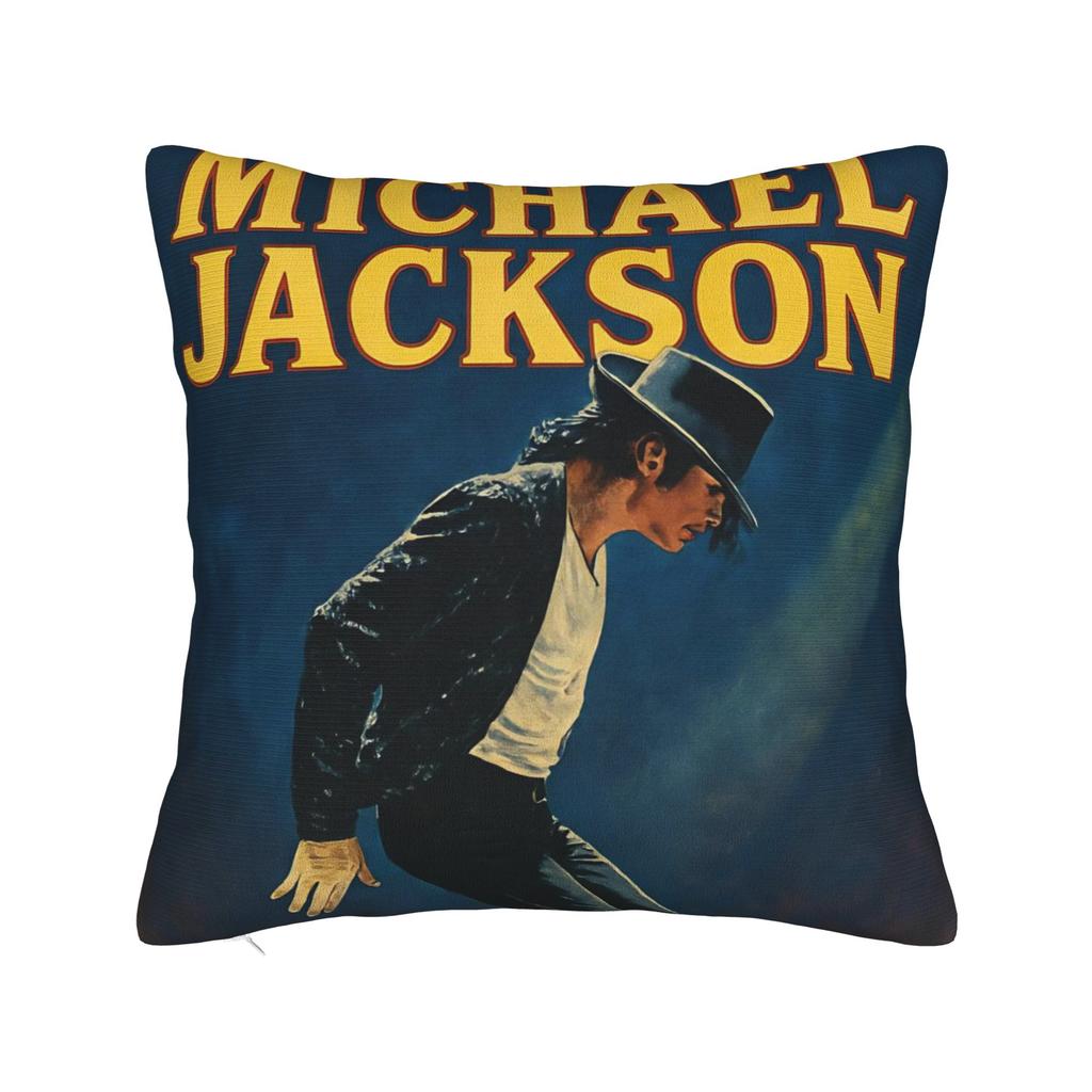 Singer Michael Jacksons MJ Tour Pillow Cover Accessories Soft Cushion Cover Gift Pillow Case Cover Home Multi Size