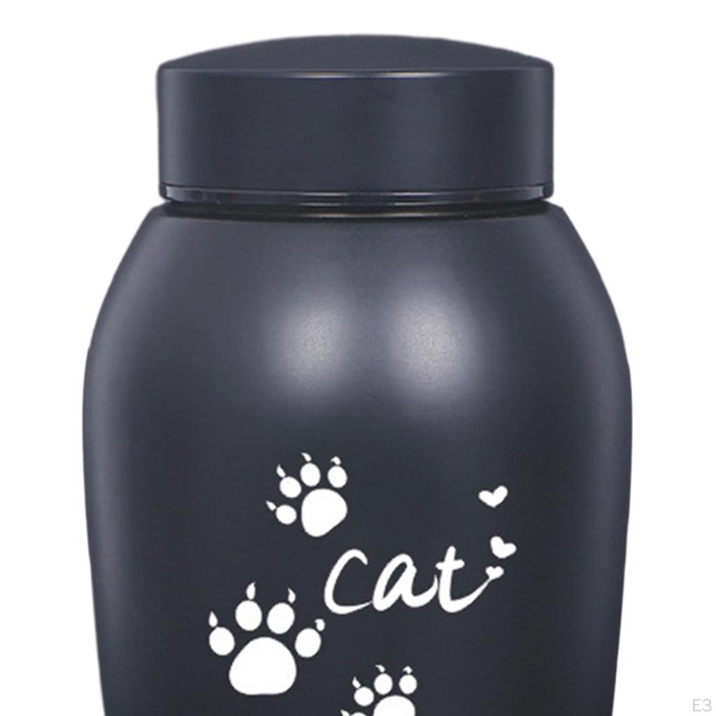 Dog Cat Ashes Stainless Steel Pet Urn Funeral Cremation Burial Memorial Keepsake Box Kitty