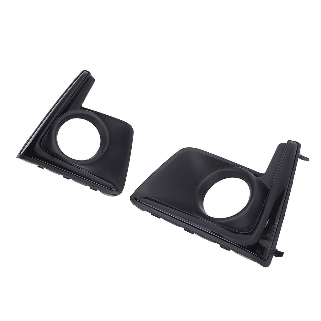 1 Pair Front Bumper Fog Lamp Bezel Cover 57731FJ430 Glossy Black Fog Light Cover Trim Grille for Crosstrek GP Facelift