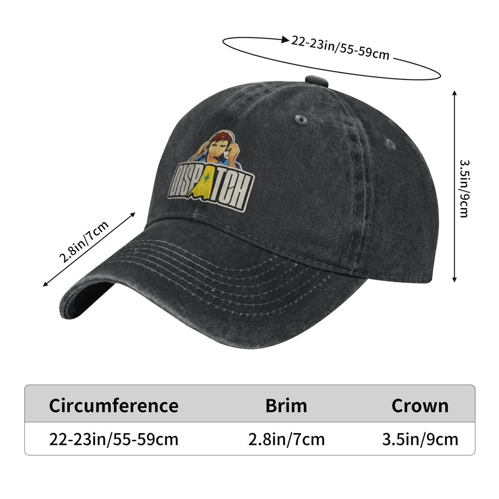Robert Robertson Dispatch Game Men Women Baseball Cap Distressed Washed Hats Cap Vintage Golf Unstructured Soft Snapback Cap