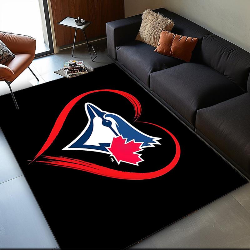 Blue Jays Area Rug Suitable for Indoor And Outdoor,Carpets for Playroom, Homes, Offices, Living Rooms,Home Decor,Christmas Fan Gift