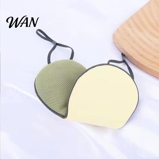 Breathable Sleep Cover Double-sided Eye Mask with Adjustable Ear Straps Men Women Light Portable Blocking Travel Naps Sleeping Blackout Blindfold