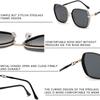 Rimless Sunglasses Women Trendy Driving Sunshade Glasses Women Men Fashion Gradient Lens Sun Glasses Shades for Female