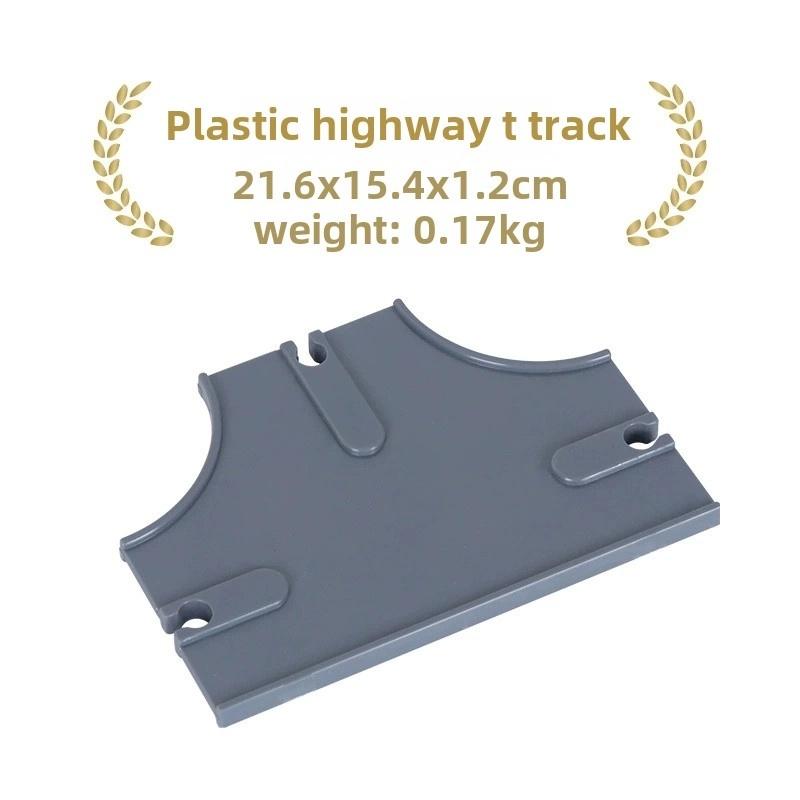 Wooden Train Tracks Beech Wood Road Bridge Railway Accessories Fit for Brand Wooden Tracks Toys for Children Birthday Gifts