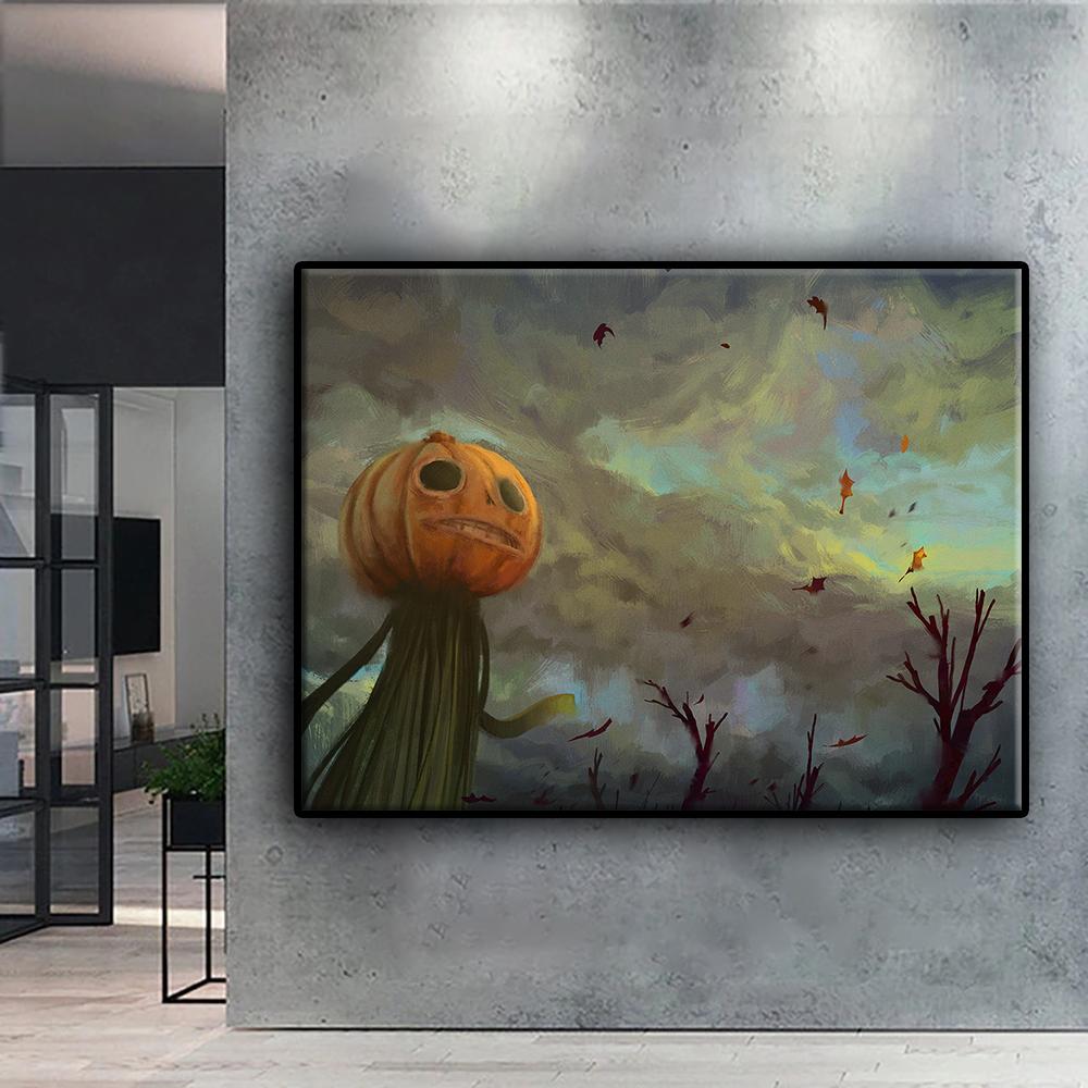 5D DIY Diamant Stickerei Halloween gruselige Kürbis Landschaft Diamant Malerei Mosaik Home Dekoration