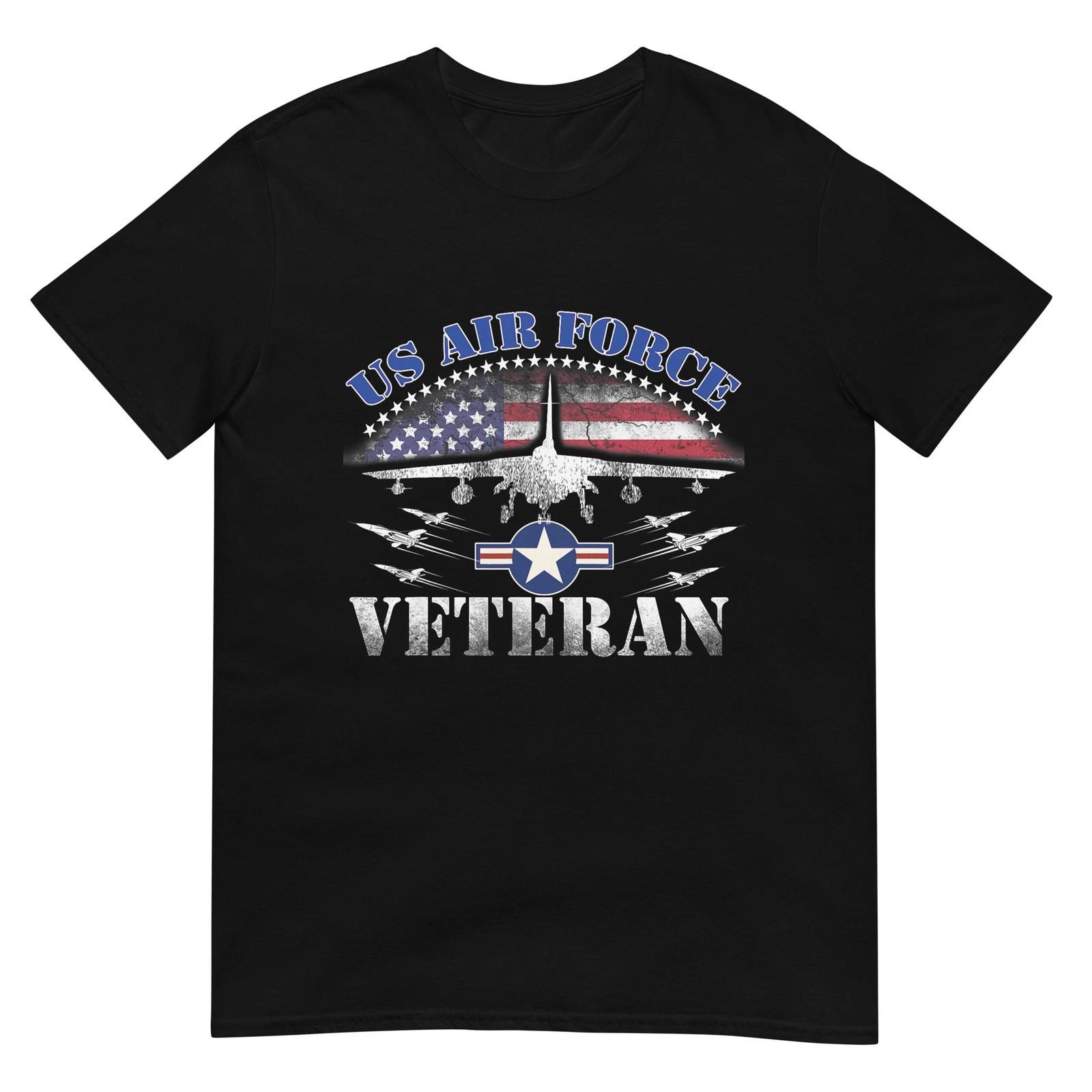 Vintage US Air Force Veteran US Flag Tee USAF Veteran T-Shirt 4XL