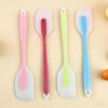 Silicone Spatula Heat-Resistant Glass Pot Scraper for Baking Cooking Non-Stick Dishwasher Safe Essential Kitchen Tool for Mixing Spreading