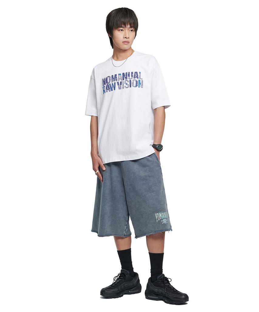 Nomaenyueol Paisley Applique T-Shirt - White