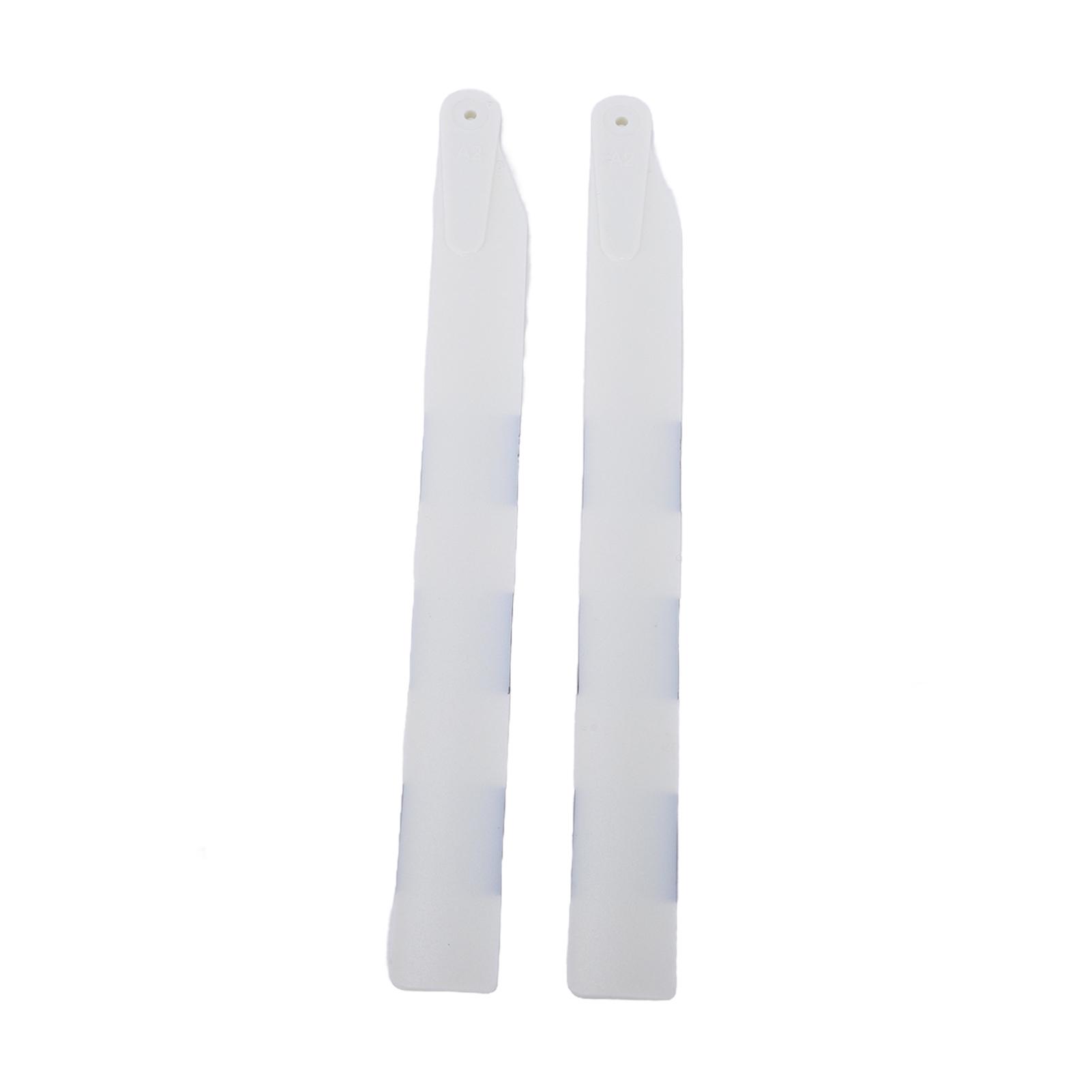 

RC Helicopter Main Rotor Blades Lightweight Propeller Spare Parts Stable Flight Easy Installation Black білий