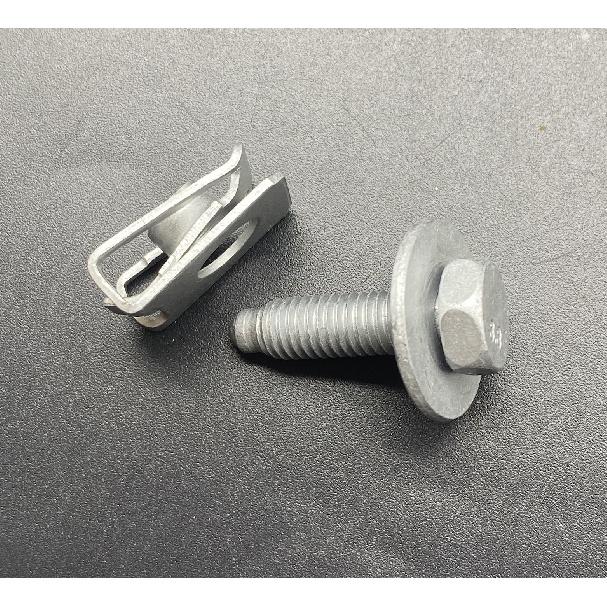 for Mercedes Benz C180 C200 C260 E200 E260 engine lower guard plate screw bottom plate rear seat bolt buckle nut
