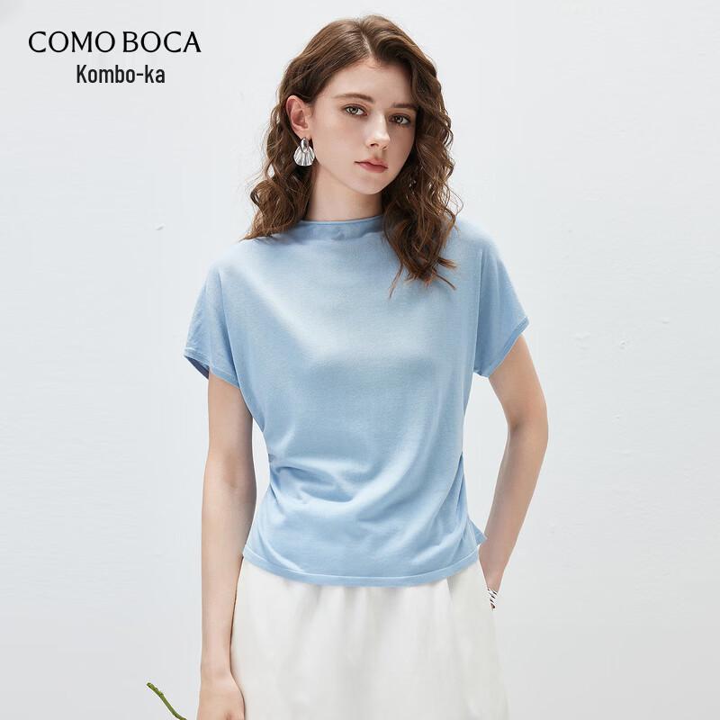 

Komombo 2026 Spring/Summer Short Sleeve Knit T-Shirt