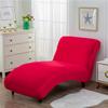 Copri Sdraio Velluto Invernale Senza Braccia Coprisedile Elasticizzato Copridivano Decorativo da Donna Copri Poltrona Reclinabile Rimovibile