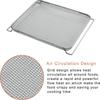 304 Stainless Steel Air Fryer Baking Net Dishwasher Safe Oven Crisper Tray  Kitchen