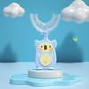 Cute Cartoon Baby U-shaped Teethers Toothbrush Teeth Grinding Rod Toddler Silicone Grinding Tool Safe Baby Oral Care 3-6Y