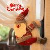 Santa Claus Christmas Atmosphere, Chandelier Decoration, Cute Santa Claus Curtain Buckle, Christmas Pendant, Gift Decoration