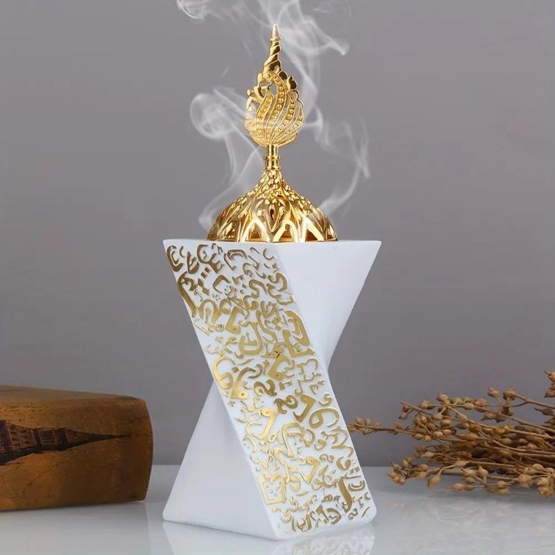 1 Stück Harz Aroma Diffusor Spezialform Drehende Harz Handwerkskunst Räuchergefäß Ornament