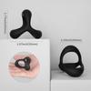 Men's Lock Ring Healthy Soft Help Erection Penis Ring Penis Foreskin Delay Ring Penis Ring Male Supply