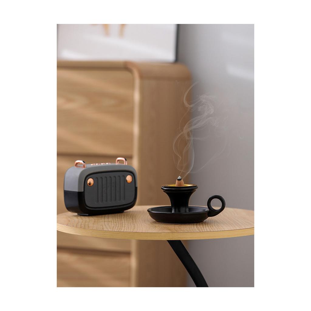 Incenses Cone Holder with Handle Cone Incenses Burners for Office Yoga Meditations and Home Decors Ceramics Censers