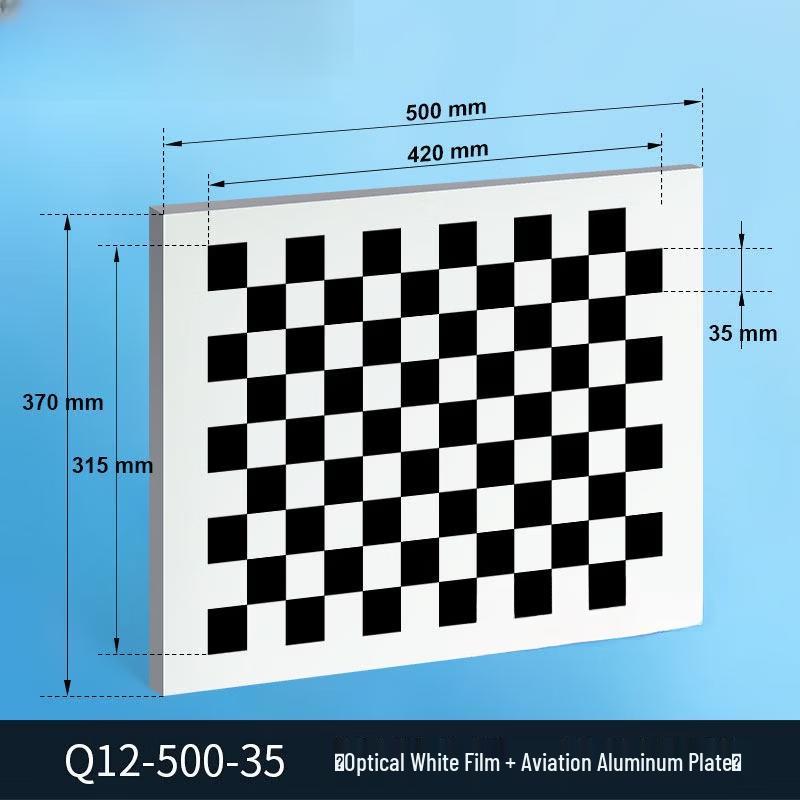 Aokewen Aluminum Chessboard Calibration Board