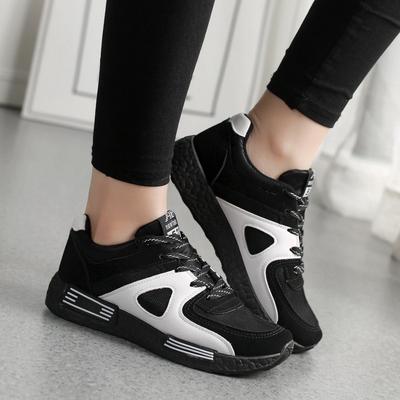 Spring and Autumn Sports Shoes Women's Versatile Casual Shoes Students Breathable Board Shoes Flat Running Shoes