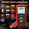 LANSL Micro-500 12V & 24V Autobatterietester LansL MICRO-500 Batterietester mit Farb-LCD 12V Blei-Säure- und Lithium-Batterien