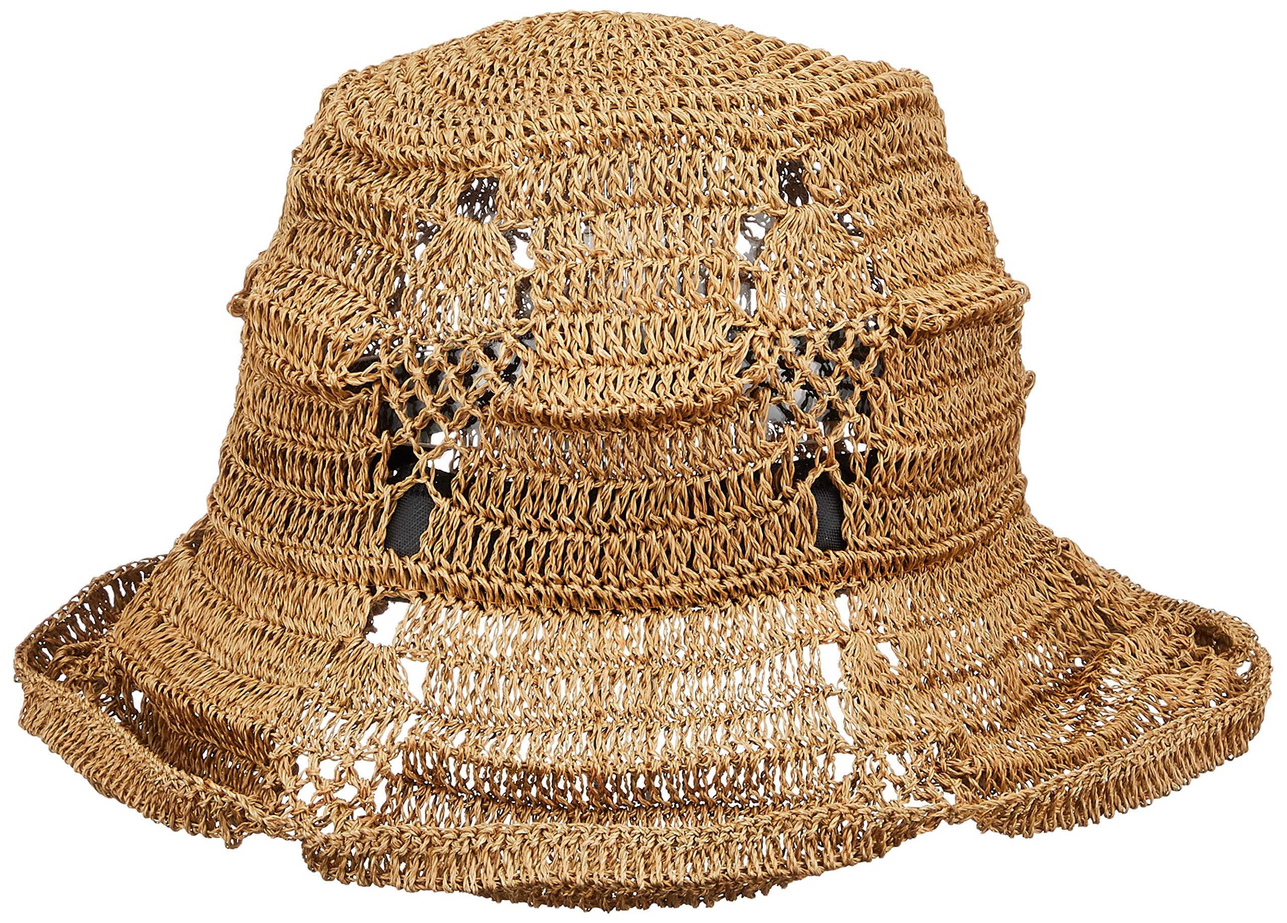 

Шляпа ABACA TULIP HAT светло-коричневая БЕСПЛАТНО [Sense Grace] женская светло-коричневого