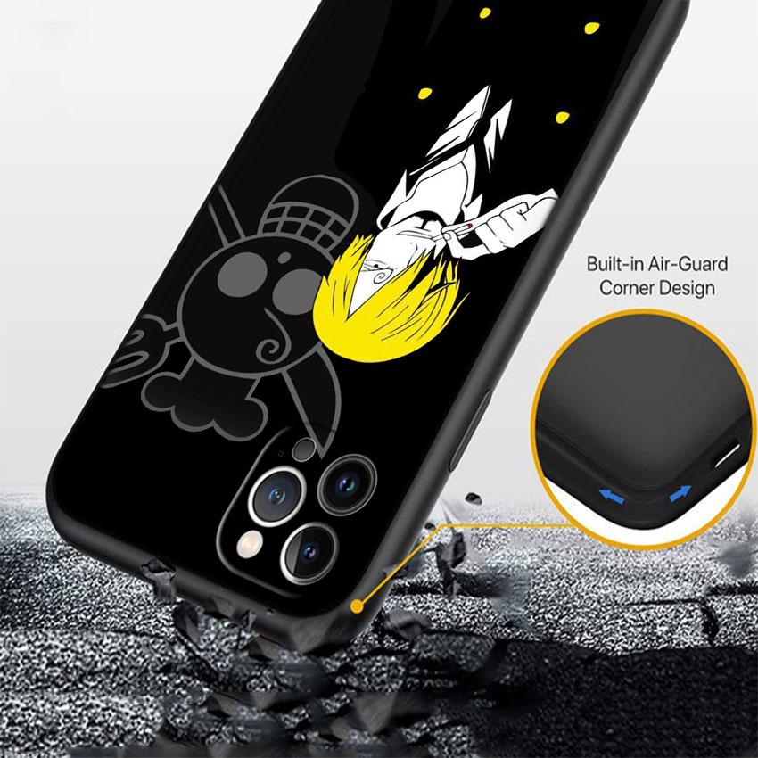 One Piece Anime Soft Shell Phone Case for Redmi Note 10 11 12 Pro Max 10S 10C 10T 11A 11S 12S 12C