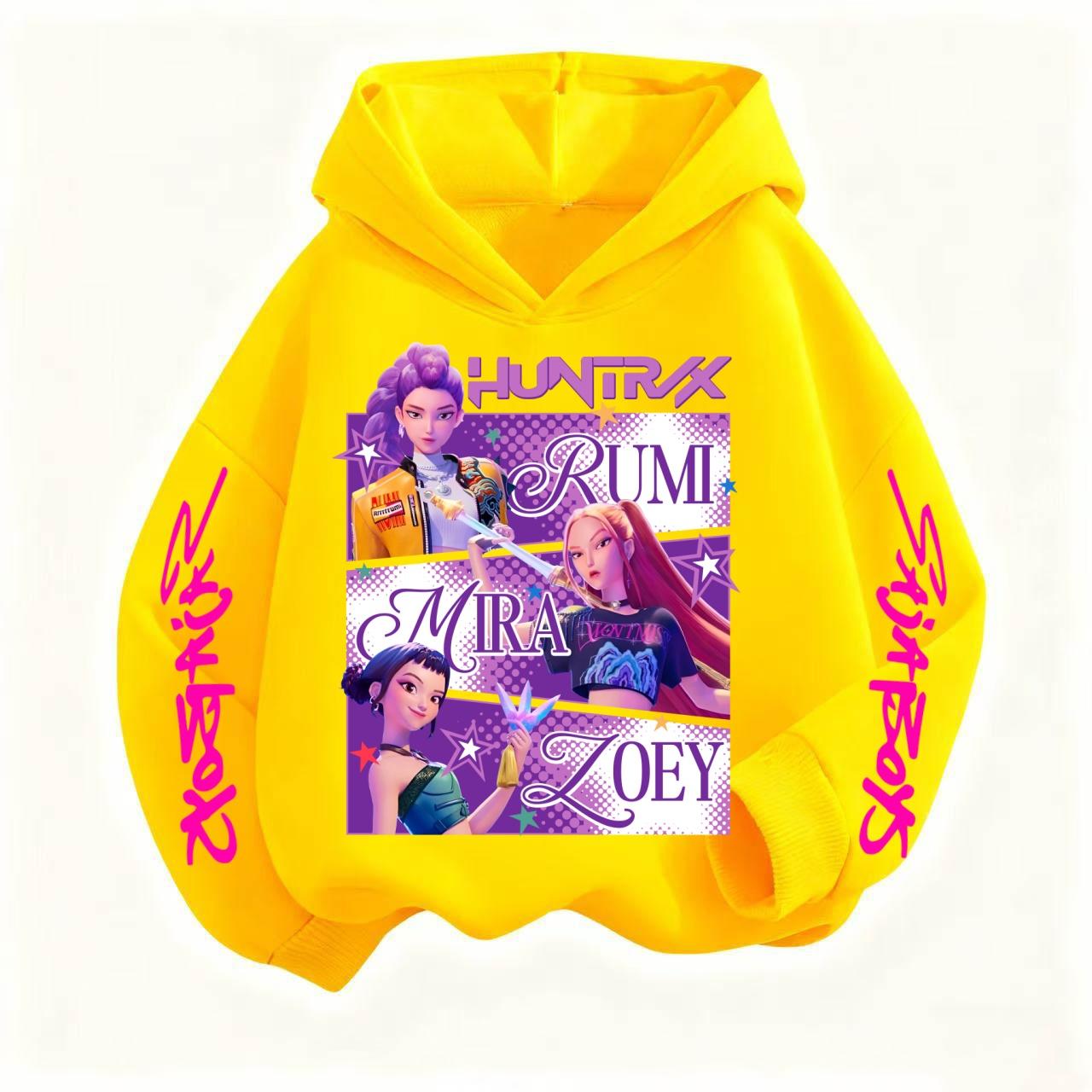 

Cotton KPop Demon Hunters Mira Kids Hoodie Clothes Teen Boys Girls Clothing Fashion Clothes Spring Autumn Sweatshirt 120