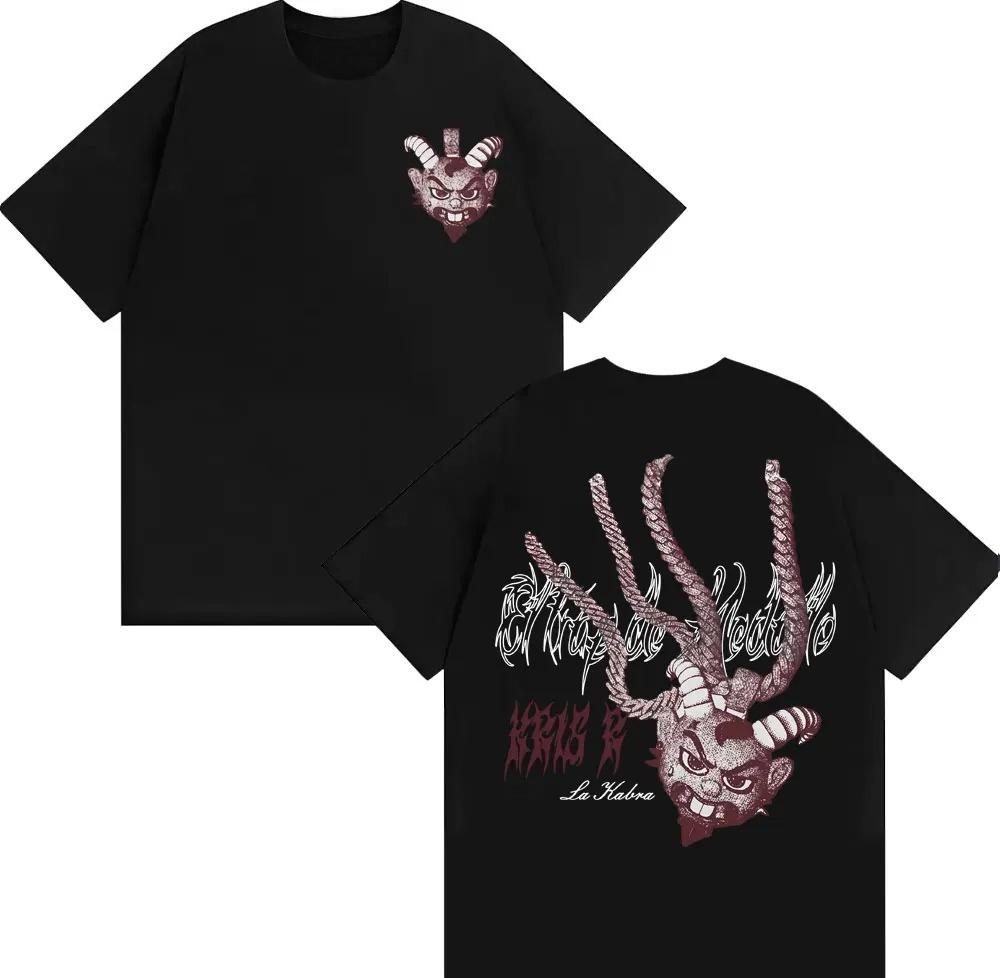 

Rapper Kris R Ec Trap De Medallo Album Merch T Shirt Men s Clothing Harajuku Streetwear T-shirt High Quality Cotton Tshirts -... S разноцветный