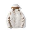 Autumn Jacket Light and Thin Single Punch Men's Simple Jacket Outdoor Waterproof and Windproof Hooded Jacket