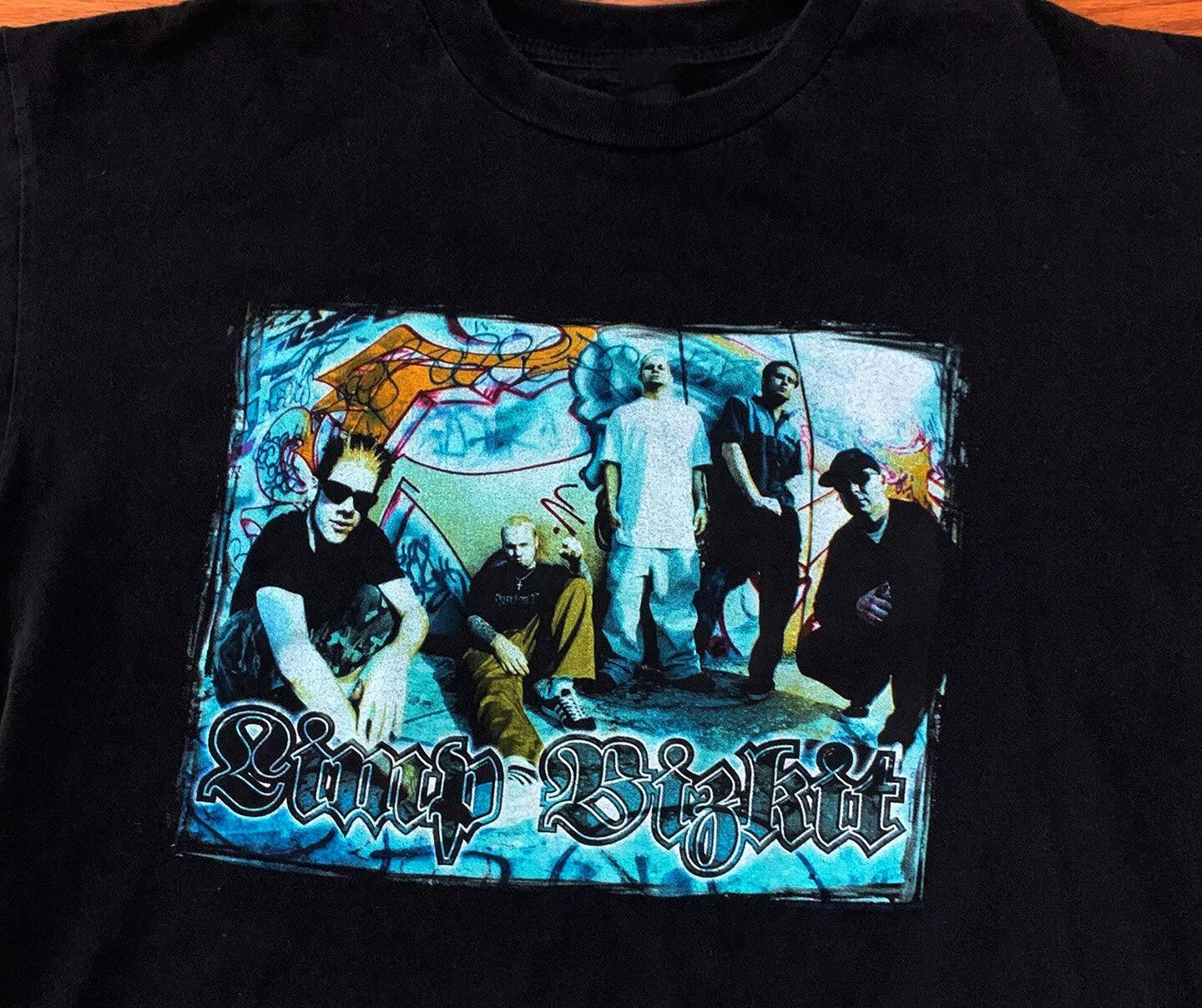 Limp Bizkit 1998 Tour Shirt Classic Black Unisex Size S-5XL M