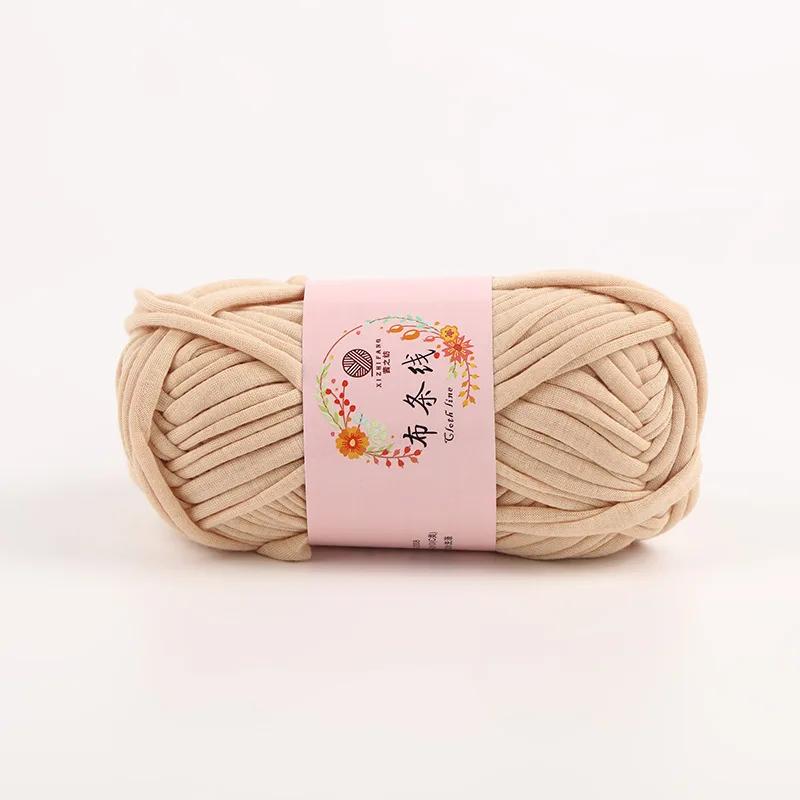 T Shirt Bulky Yarn for Hand Knitting Carpet Knitting Trap Crochet DIY Bag Purse Blanket Soft Thick Cloth Trapillo Yarn