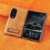 Capa Dobrável para Celular Galaxy Z Fold 8/7 6/5 4/3 - Capa Fina de Couro Com Suporte À Prova de Choque