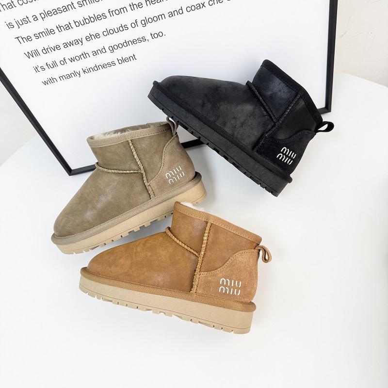 Women's 2025 Winter Waterproof Non-Slip Snow Boots for Children - Velvet Lined, Thick Cotton, Girls' Thick Sole Design.