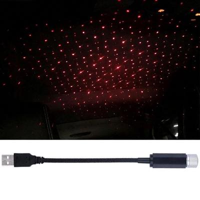 Auto Dachhimmel Dekoration Buntes LED USB Stern Nachtlicht