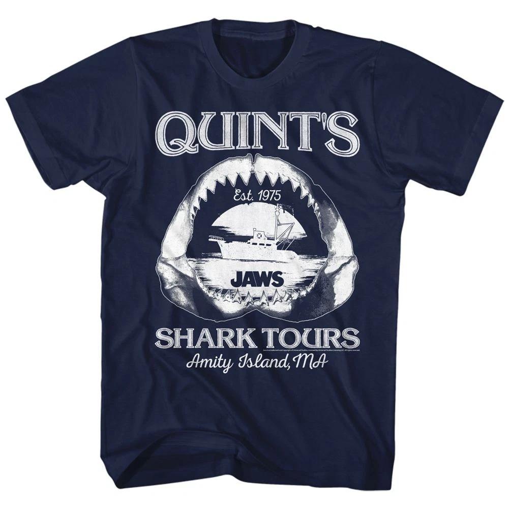 Jaws - Shark Tours - Short Sleeve - - Children s T-shirt 130