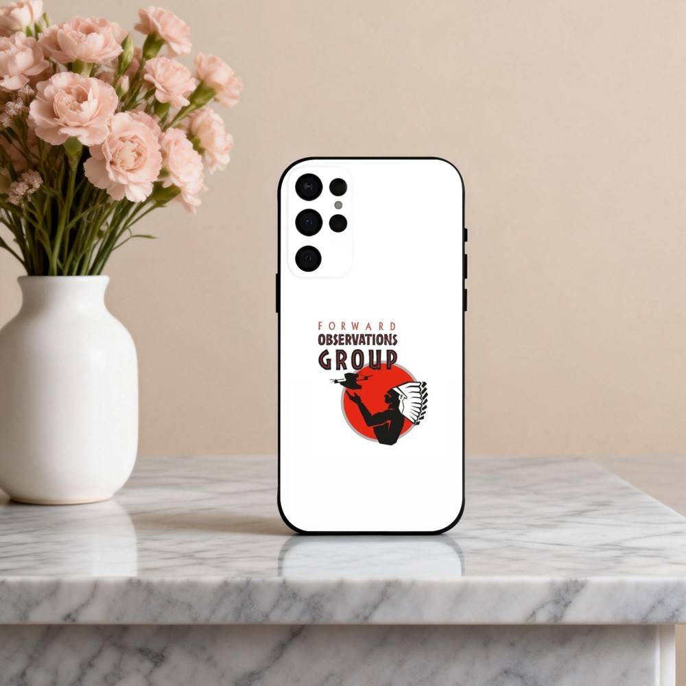 

F-Forward O-Observations G-Group Phone Case For Samsung S25,24,23,22,30,21,10,9,Ultra,Plus,Lite,FE,4,5 G Soft Black Case Samsung S26