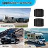 A58X-RV For Hot Cold Water Lines Drain Seal Caps 1/2 Inch Low Point Drain Plugs Fits Travel Trailer Motorhome Plumbing Systems