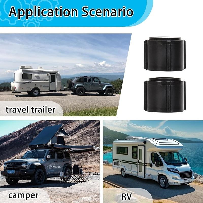 A58X-RV For Hot Cold Water Lines Drain Seal Caps 1/2 Inch Low Point Drain Plugs Fits Travel Trailer Motorhome Plumbing Systems