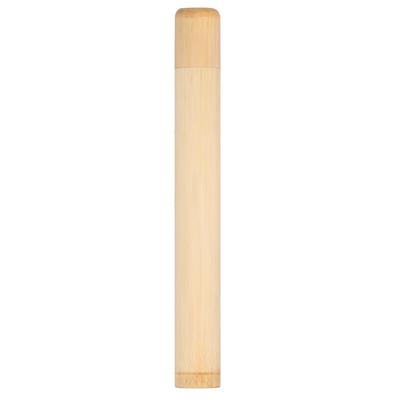 Mini Barattolo Contenitore Foglie di Tè Portatile Lattina da Tè Forma Rotonda Tubo di Bambù Scatola Portaoggetti Cilindro