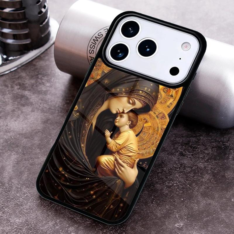 

New Virgin De Guadalupe Phone Case for iPhone 17 16 15 Pro Max Air 14 13 12 11 Plus Shockproof Capa Cover iPhone 15