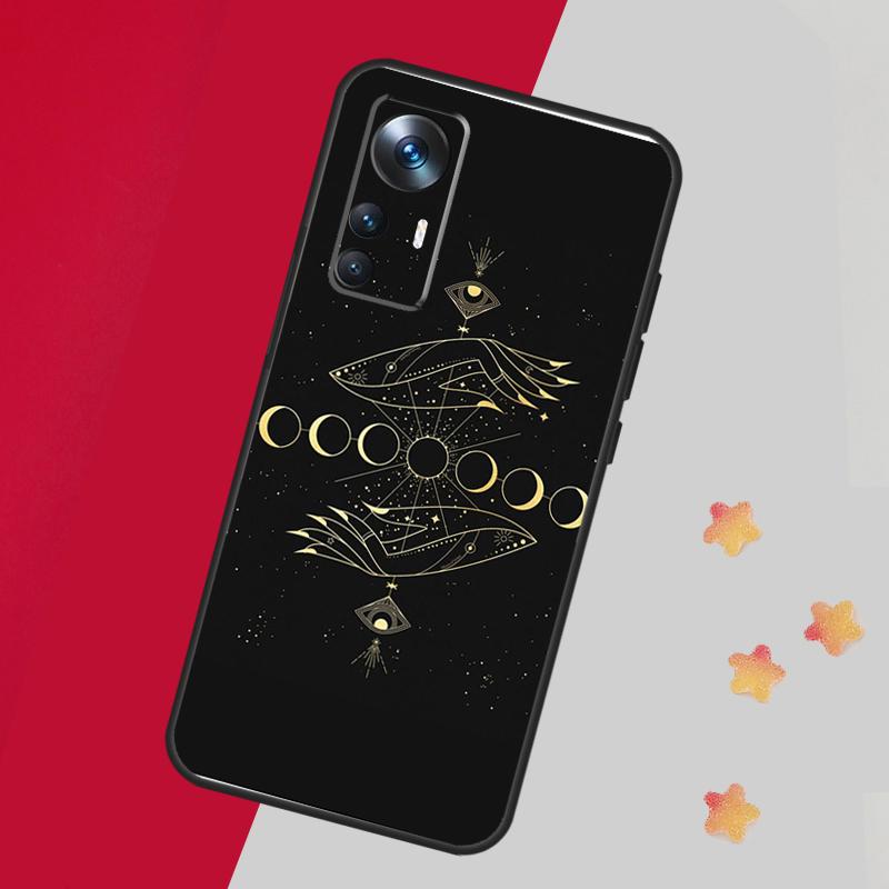 Fortune Telling Moon Stars Hands Art For POCO F5 X3 X5 Pro F3 F4 M5s X4 GT Case For Xiaomi 13 14 Pro 11T 12T 13T Pro 12 Lite 12X