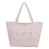 Simple solid color large capacity commuting lazy wind tote bag student leisure shoulder bag