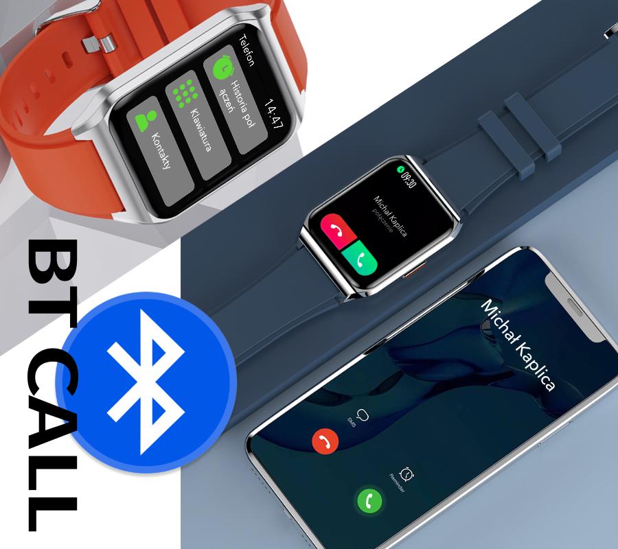 Smartwatch Rubicon Rnce89 Czarna Bransoleta