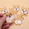 10Pcs Dog Embroidery Iron On Patches Adhesive Embroidery Appliques For Clothing Jackets Bags Hat Decoration and Sewing