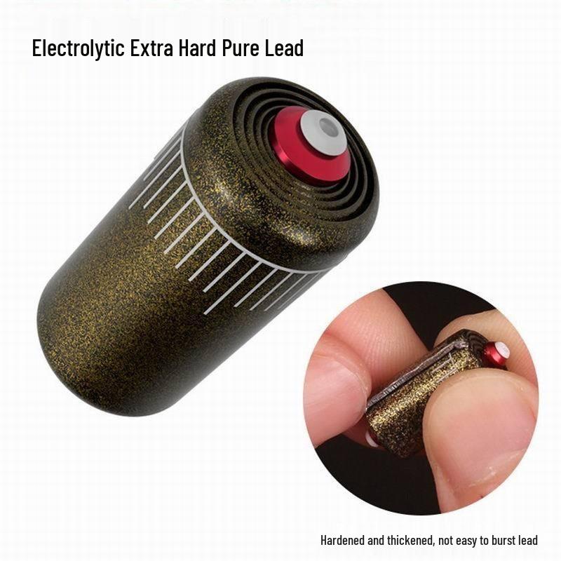 Enhanced Dual-Core Black Lead Sinker - Anti-Explosion Gold Fast Cast Universal Sink Seat