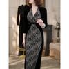 Rochie Cheongsam Îmbunătățită în Stil Chinezesc pentru Femei, Rochii Sirena Grațioase și Elegante