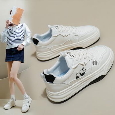 Women's Shoes Spring New Student Korean Style Ins Fashionable All-Matching Platform Shoes Spring and Autumn Casual Shoes Yb2601